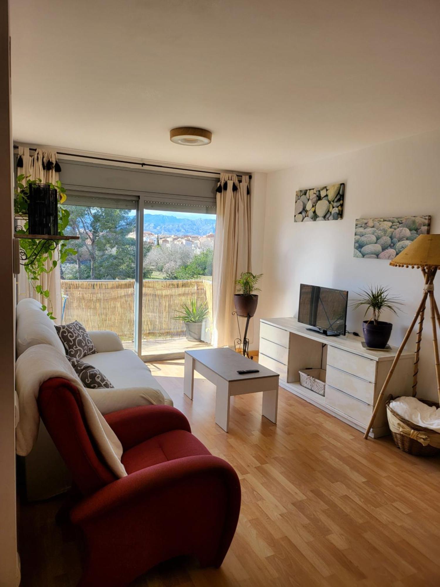 Apartamento Vallfogona Relax Santa Barbara Ngoại thất bức ảnh